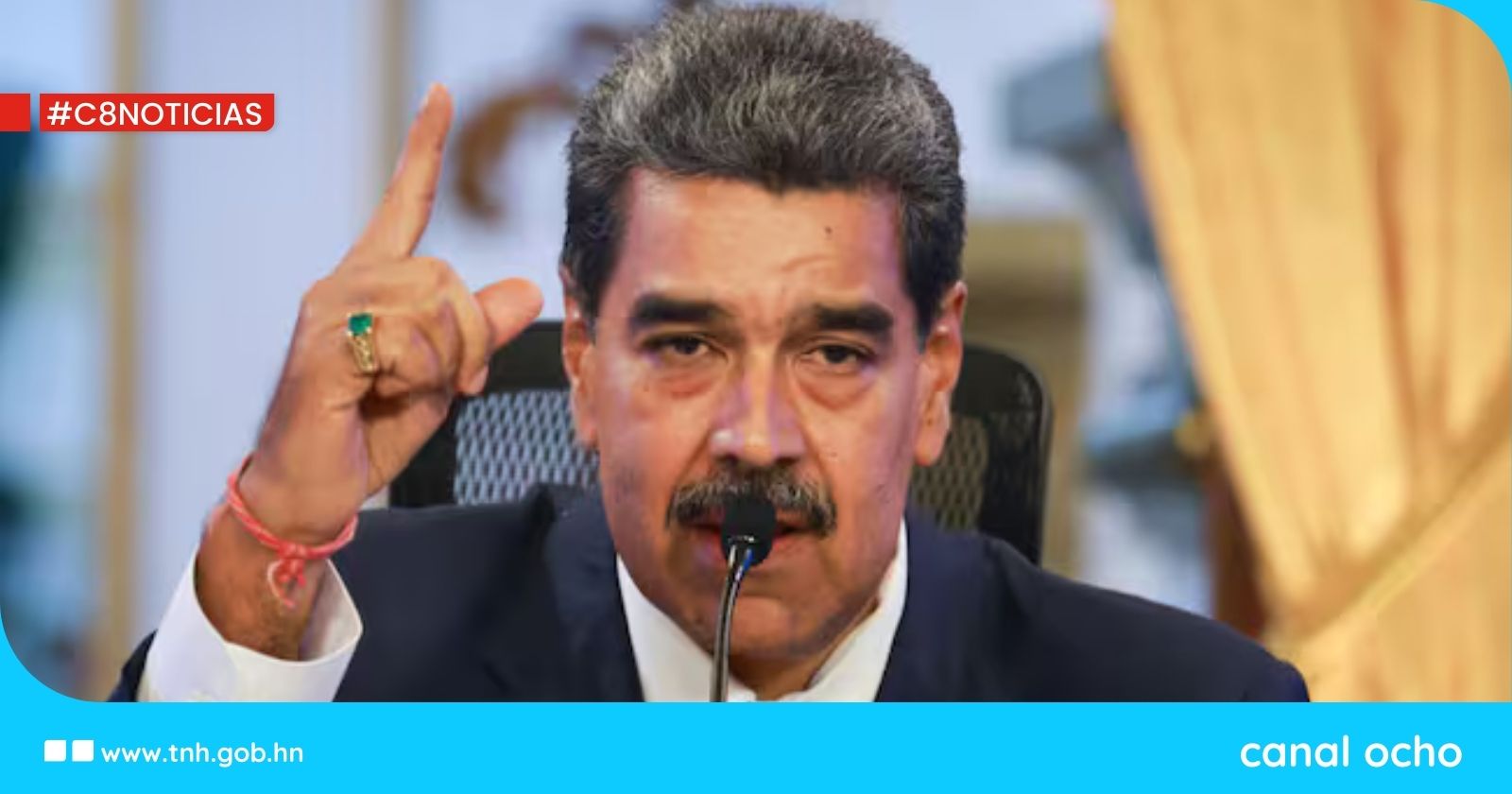 Maduro: «Yo quisiera que el presidente de Panamá tuviera los cojones para defender el canal»