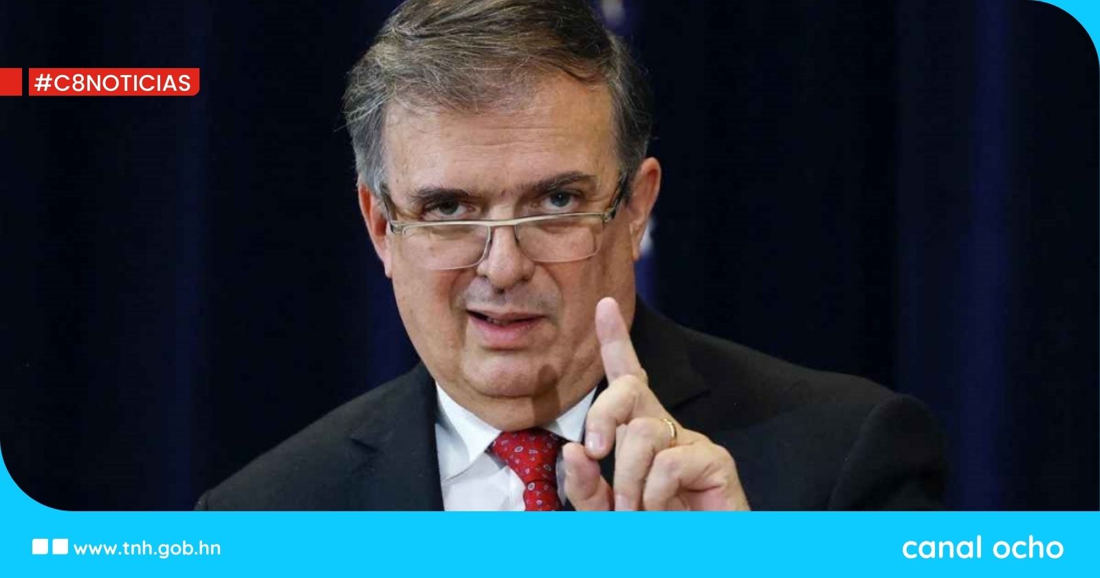 Ebrard responde a la propuesta de Trump de renombrar el golfo de México