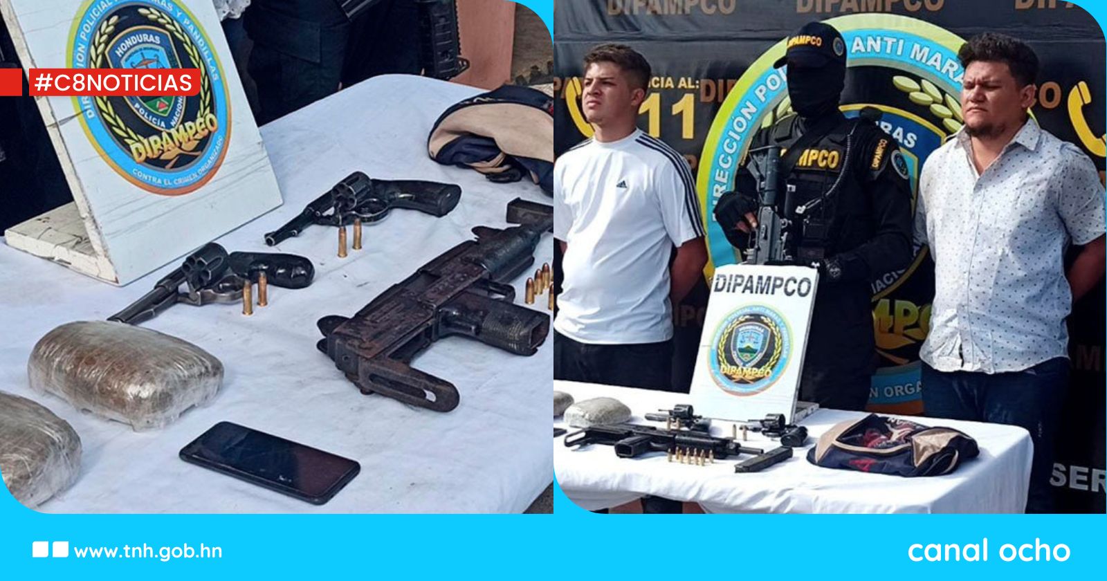 Condenan a miembros de la MS-13 por tráfico de drogas y porte de fusil de asalto