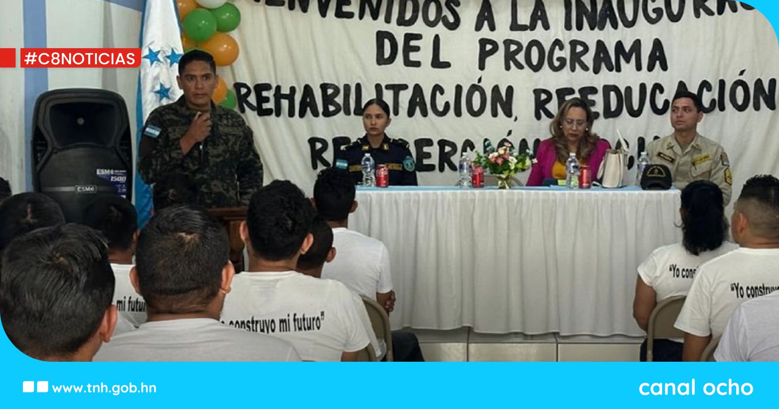 Inauguran programa de las 3R’s en cárceles de Comayagua y Santa Rosa de Copán