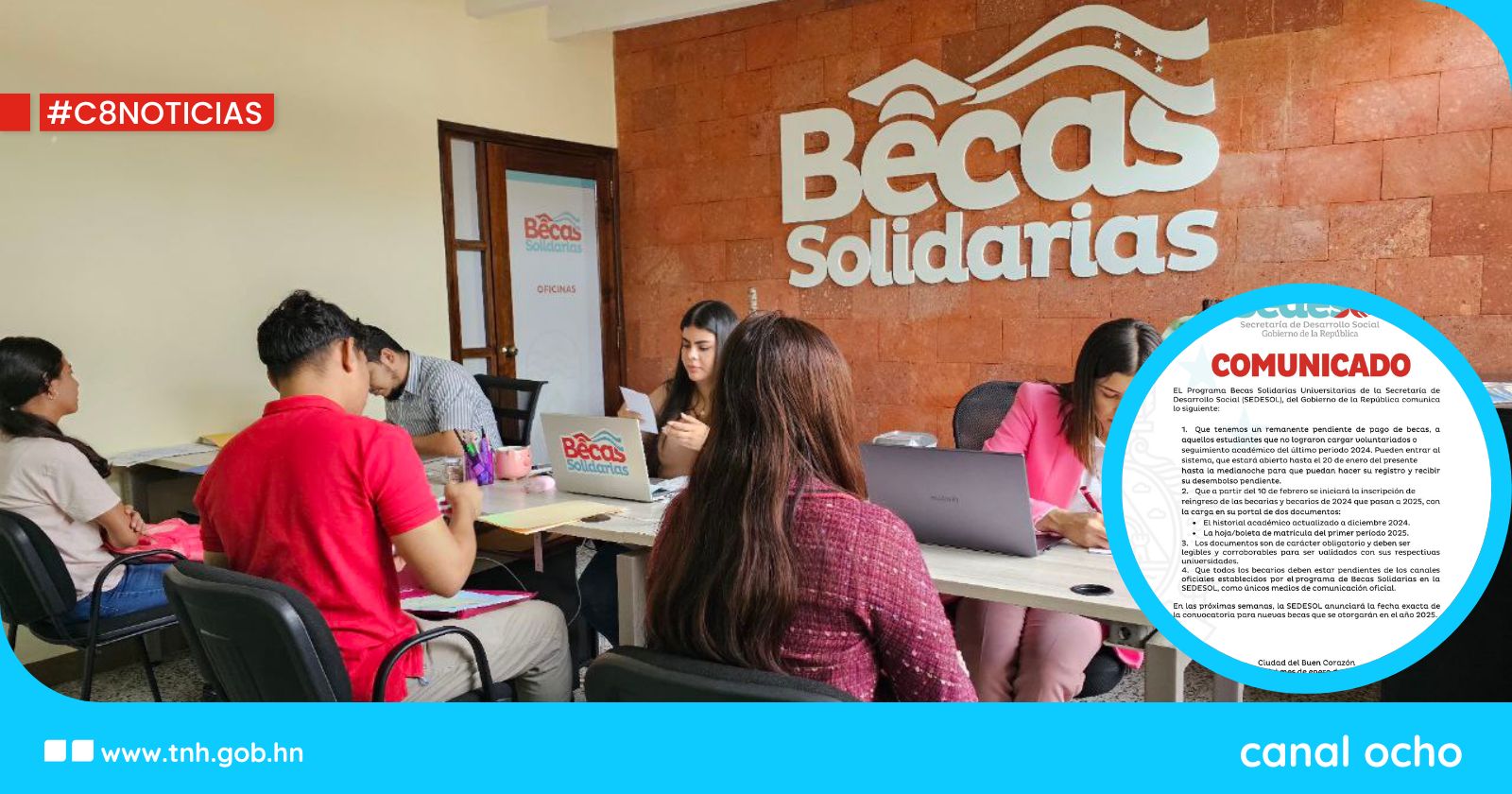 Sedesol anuncia medidas para el programa de becas solidarias universitarias