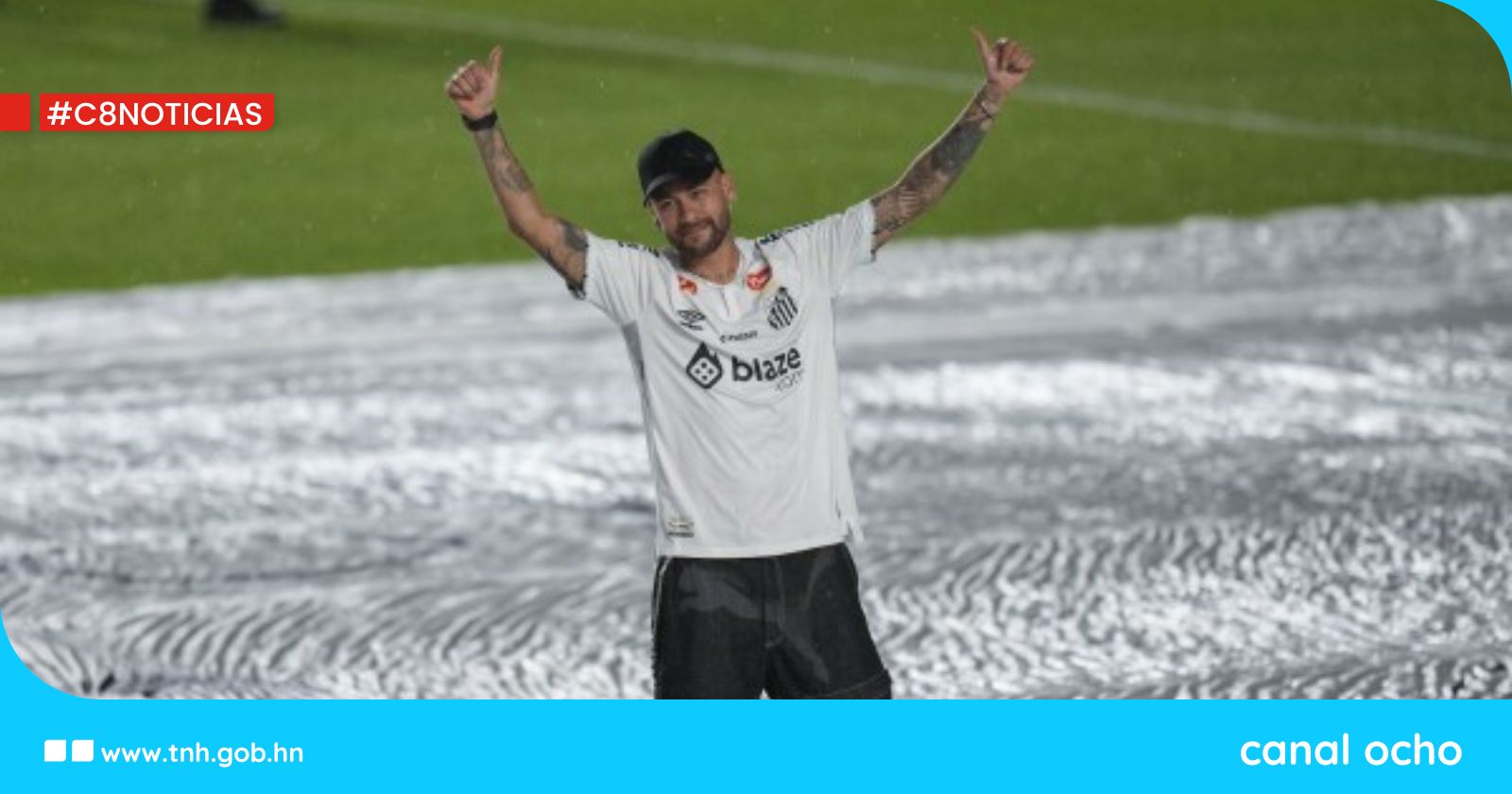 Neymar regresa a Santos y se entrena con su nuevo equipo