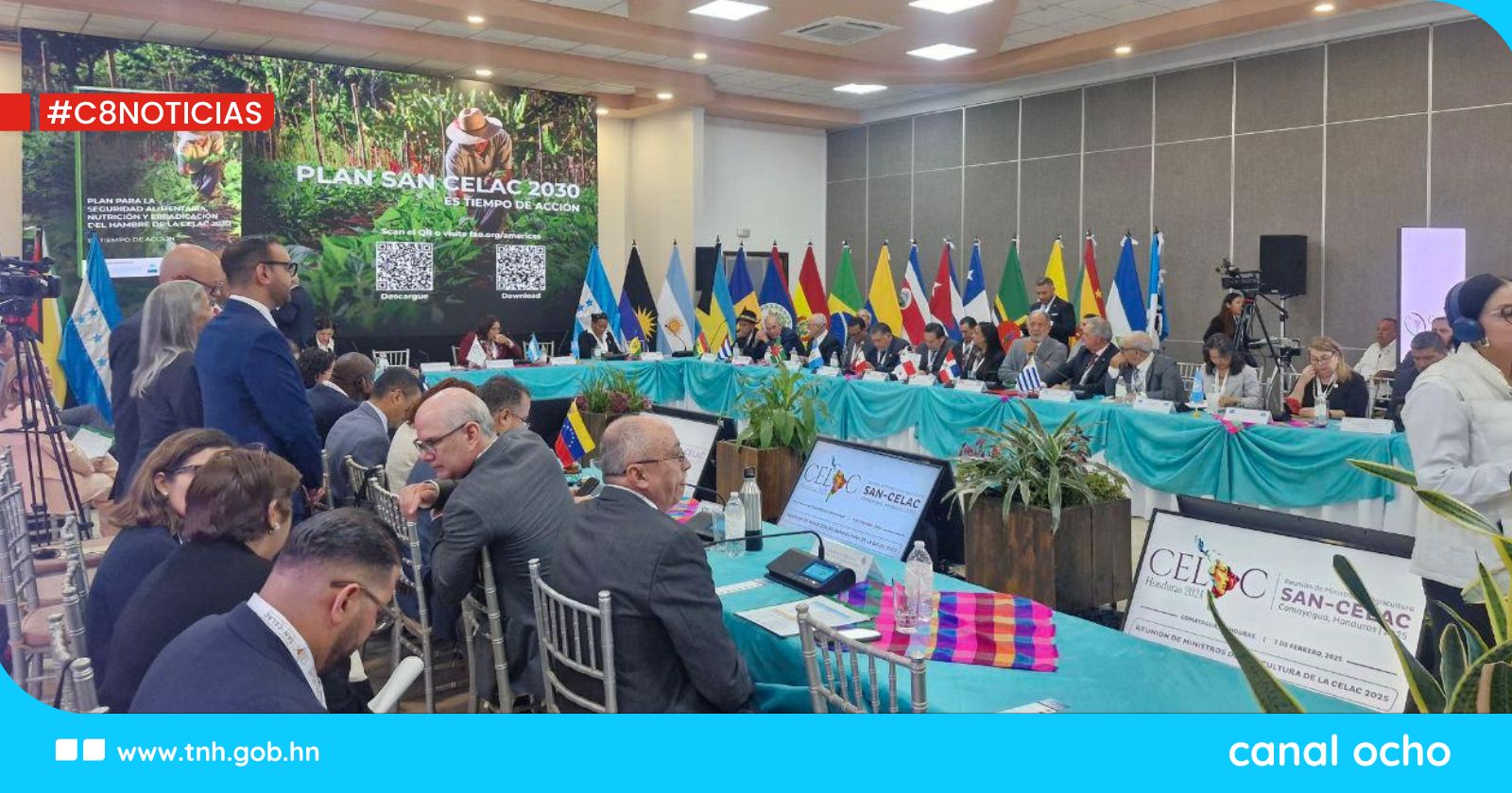 Ministros de Agricultura de la Celac trazan ruta para combatir el hambre en la región