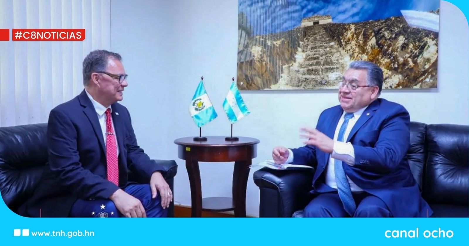 Vicecanciller García se reúne con su homólogo de Guatemala para abordar temas de interés binacional