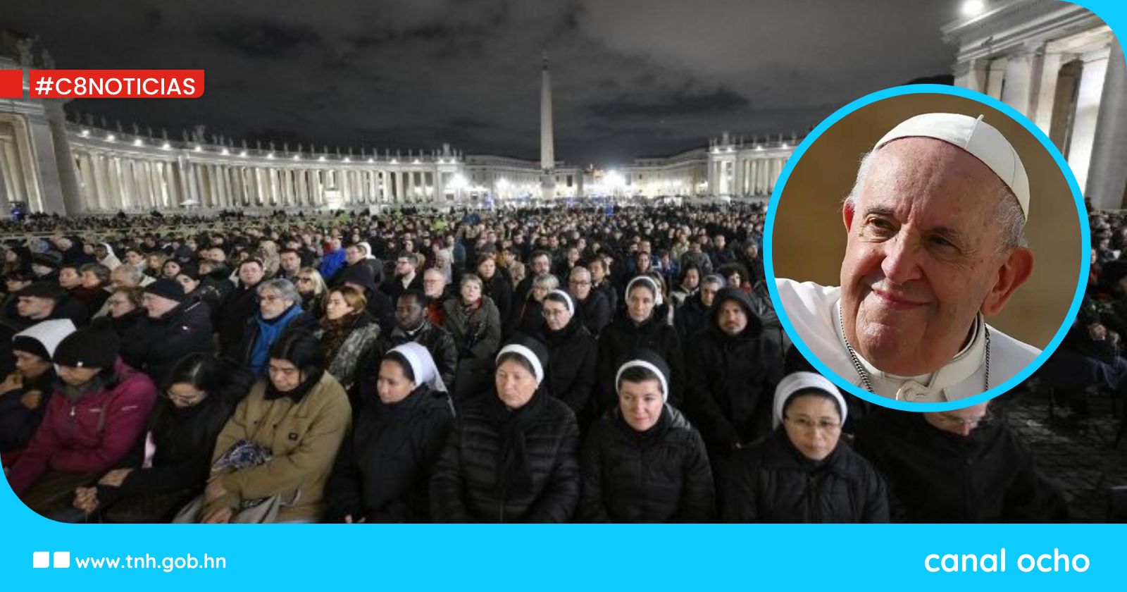 Papa Francisco sufre «crisis aislada de broncoespasmo» que complica su salud