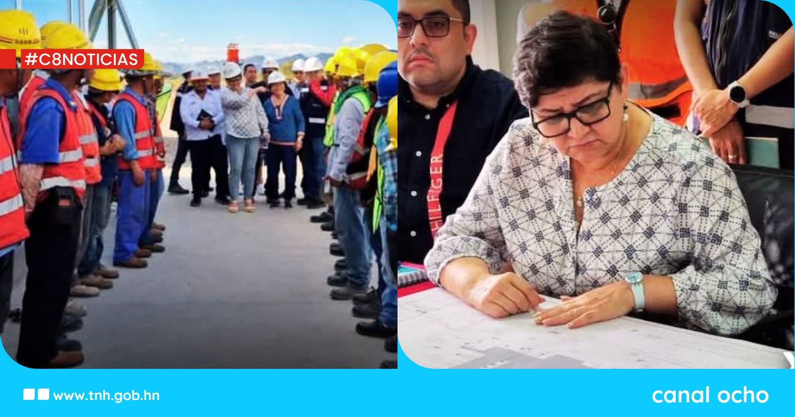 Autoridades de Salud supervisan construcción del nuevo hospital de especialidades en Choluteca