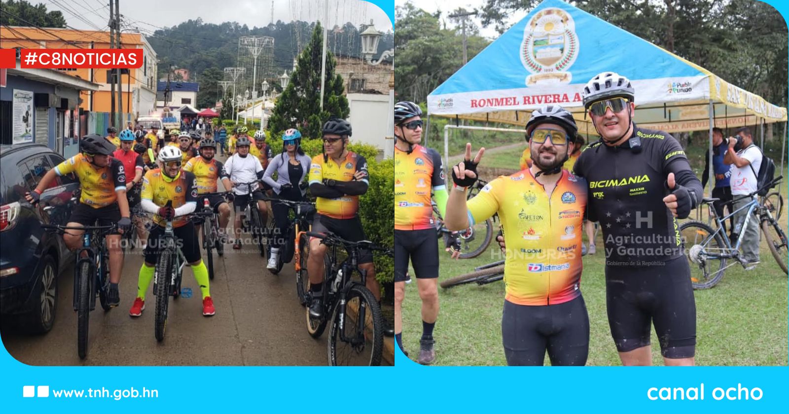 ¡Arranca! SAG da banderillazo a primera Vuelta Ciclística Cafetalera en San Luis, Santa Bárbara