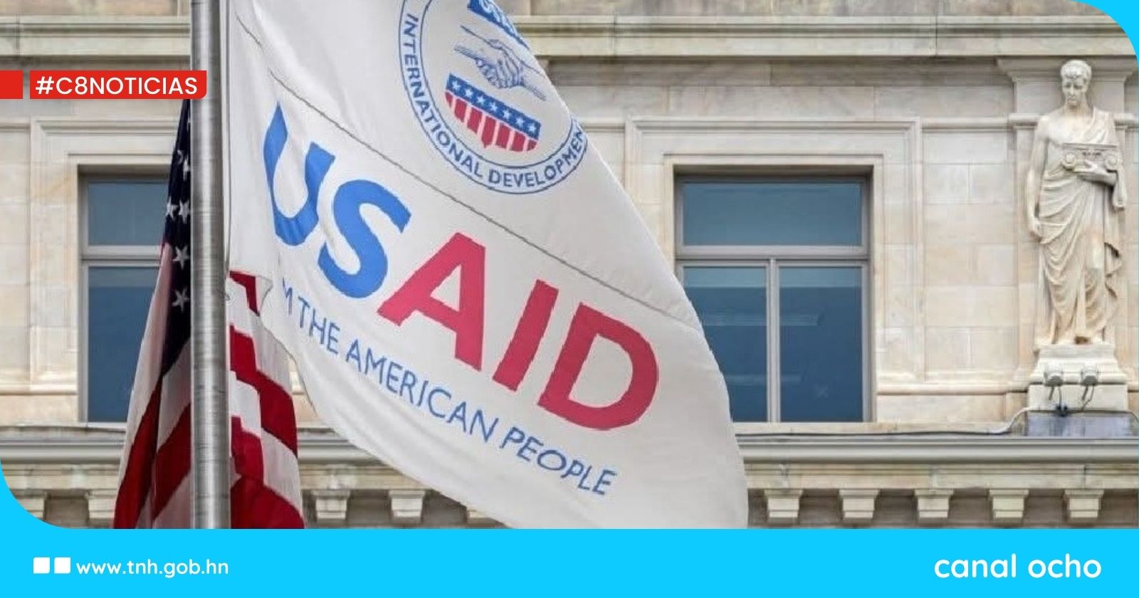 Desactivan página web de USAID tras suspensión de ayudas por parte de Donald Trump