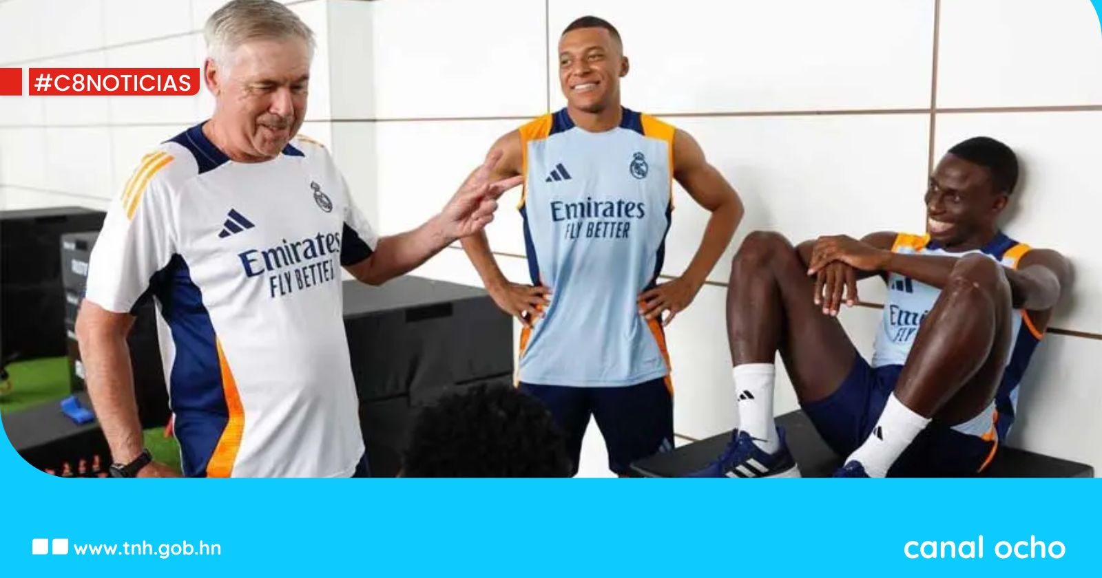 Ancelotti: Mbappé y Fede Valverde podrán jugar en San Sebastían