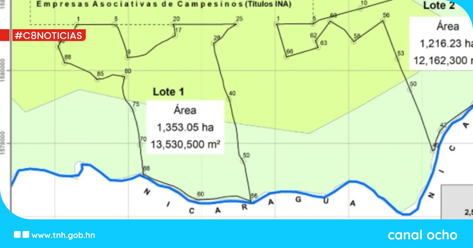 ICF inscribe más de 2,500 hectáreas del Parque Nacional Patuca