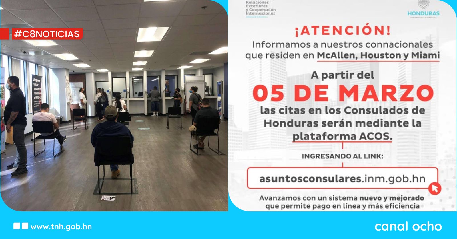 Cancillería implementa nuevo sistema de citas consulares en EE. UU.