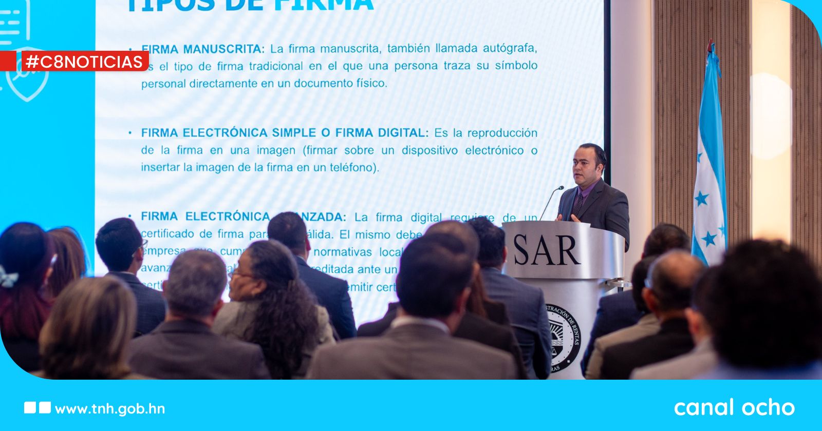 SAR lanza la Firma Electrónica Avanzada para modernizar trámites