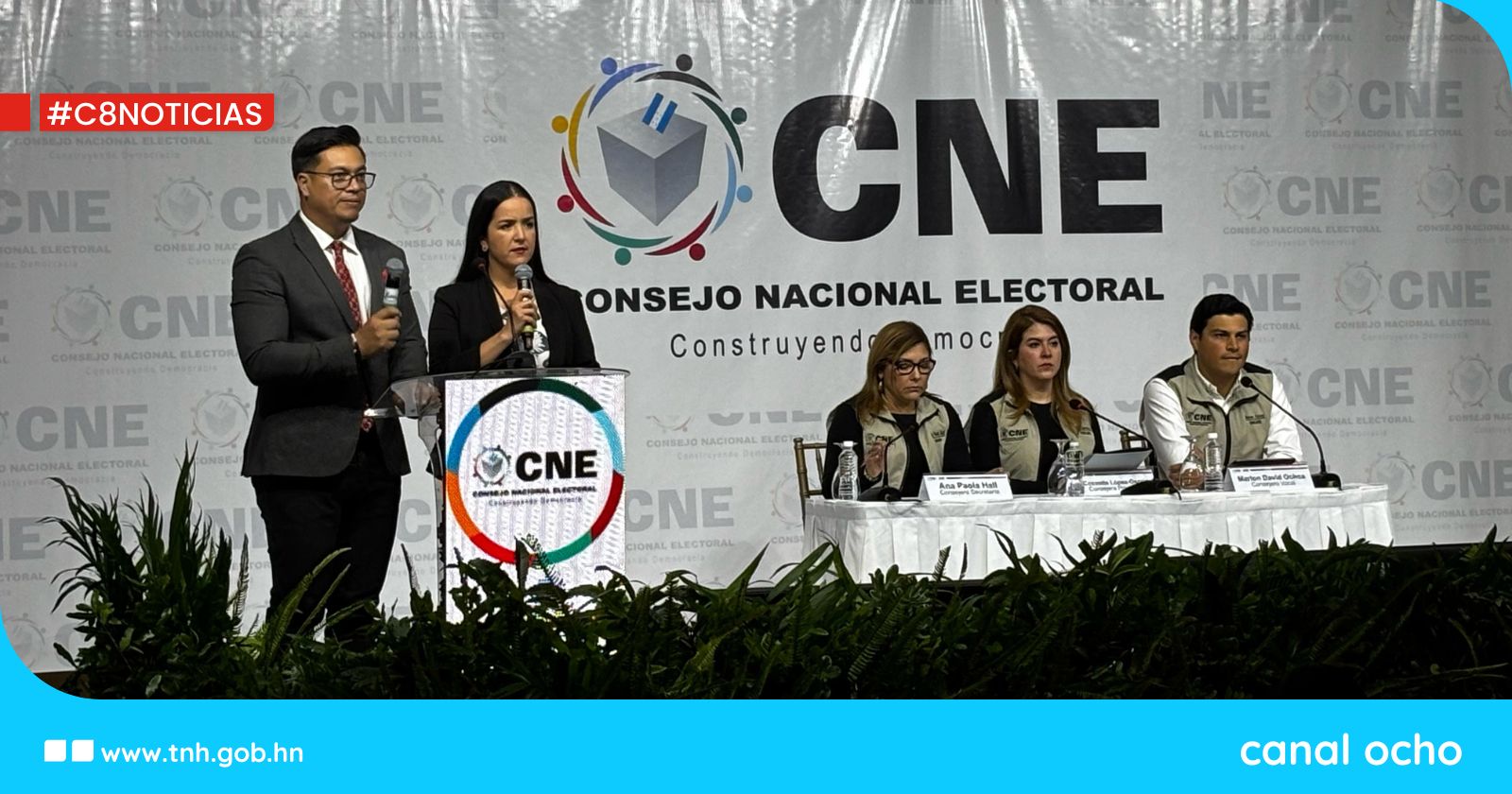 CNE garantiza distribución del material electoral y destaca participación ciudadana