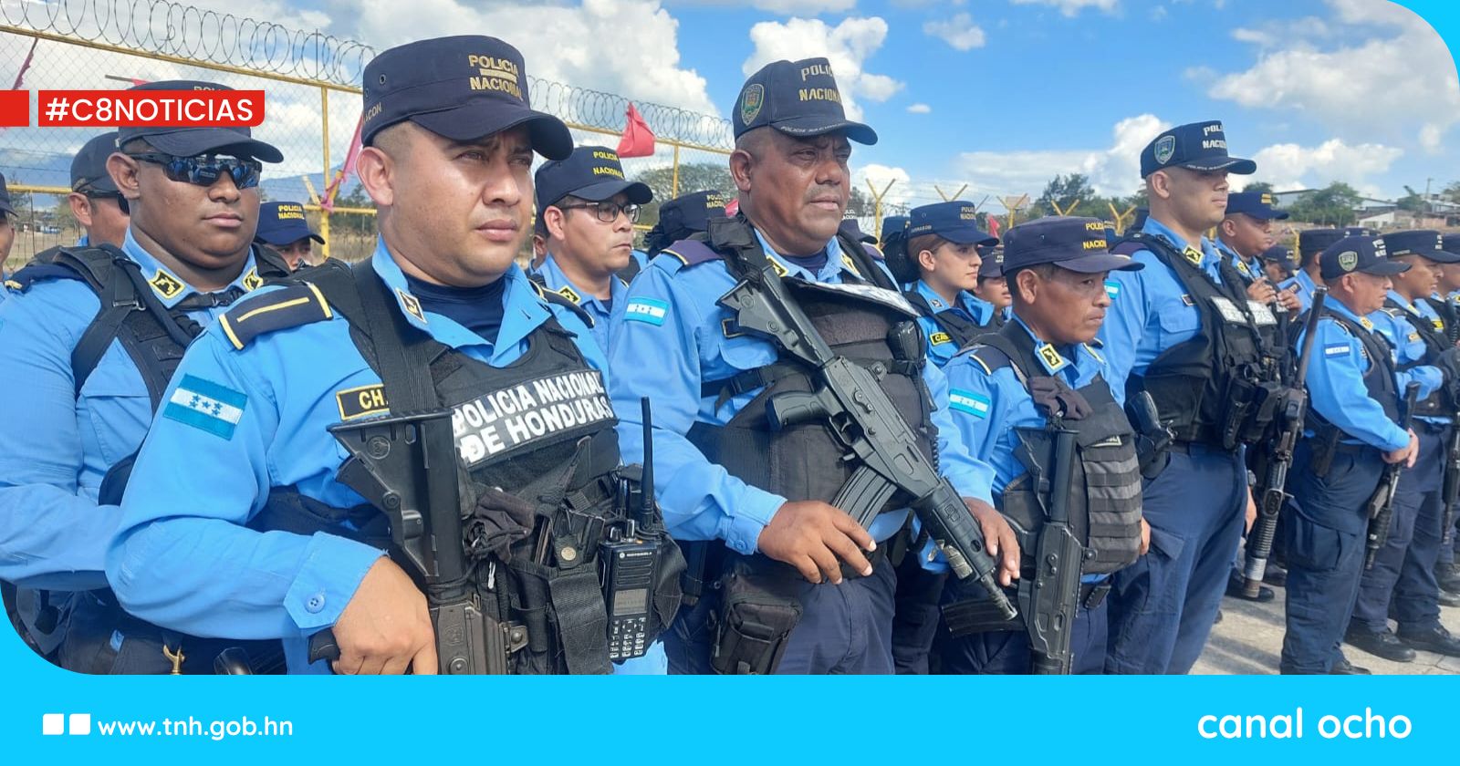 Policía Nacional refuerza seguridad en la capital con más de 200 agentes