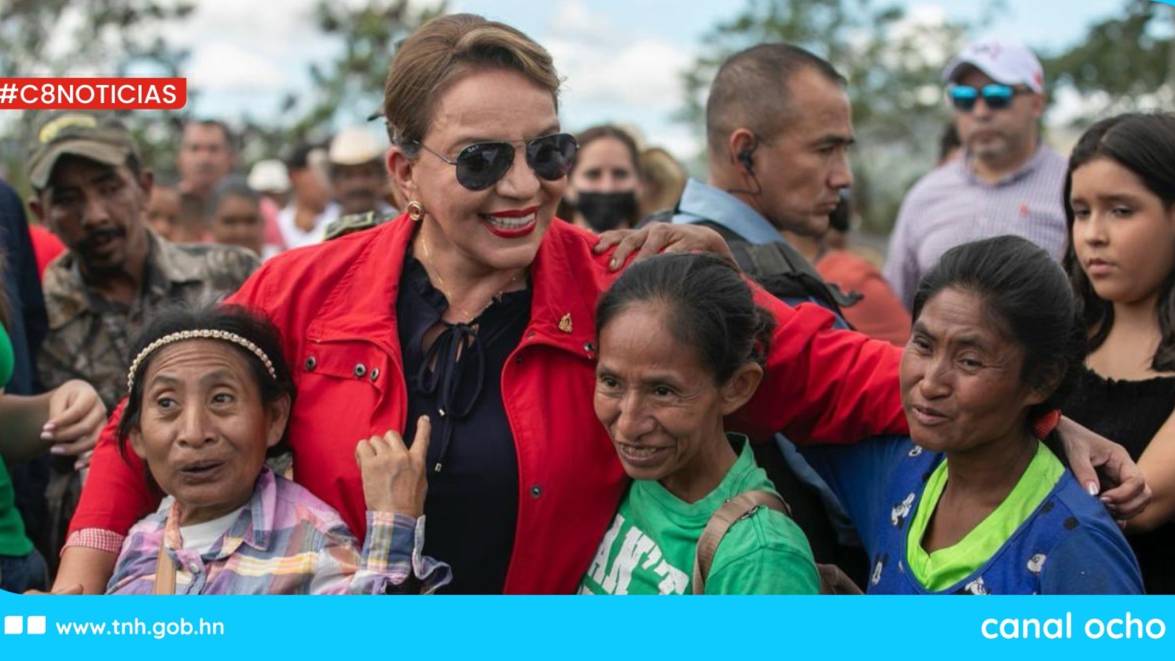 Presindeta Castro felicita a todas las mujeres de Honduras este 08 de marzo