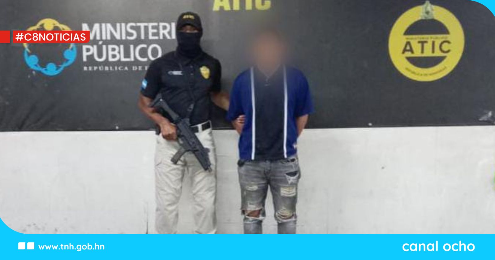 ATIC detiene a hombre por sospechas de agresiones sexuales a menor de edad