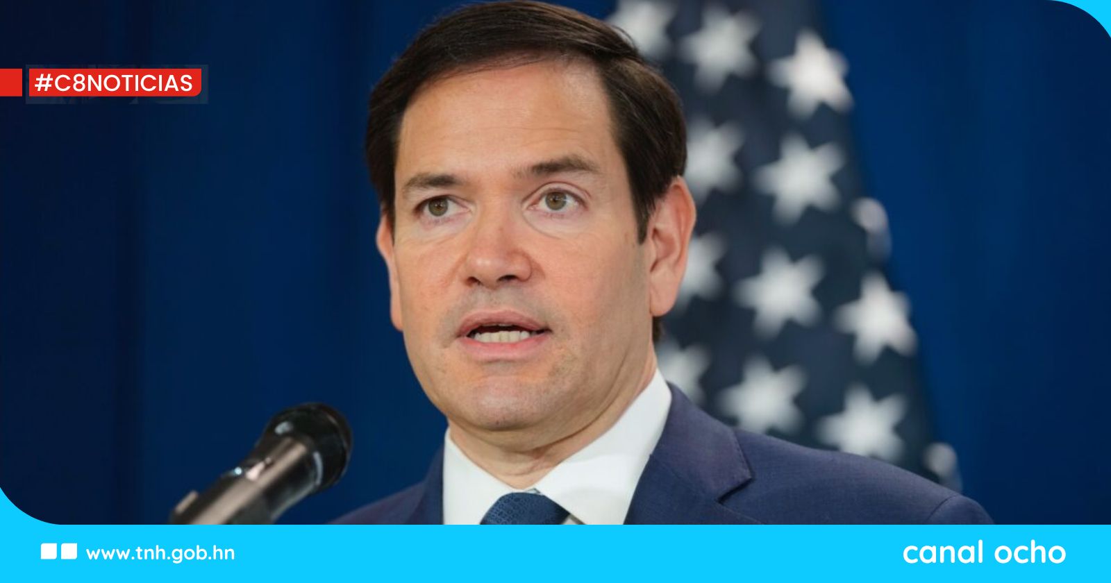 Marco Rubio vuelve a resaltar lazos de cooperación con el gobierno de Honduras