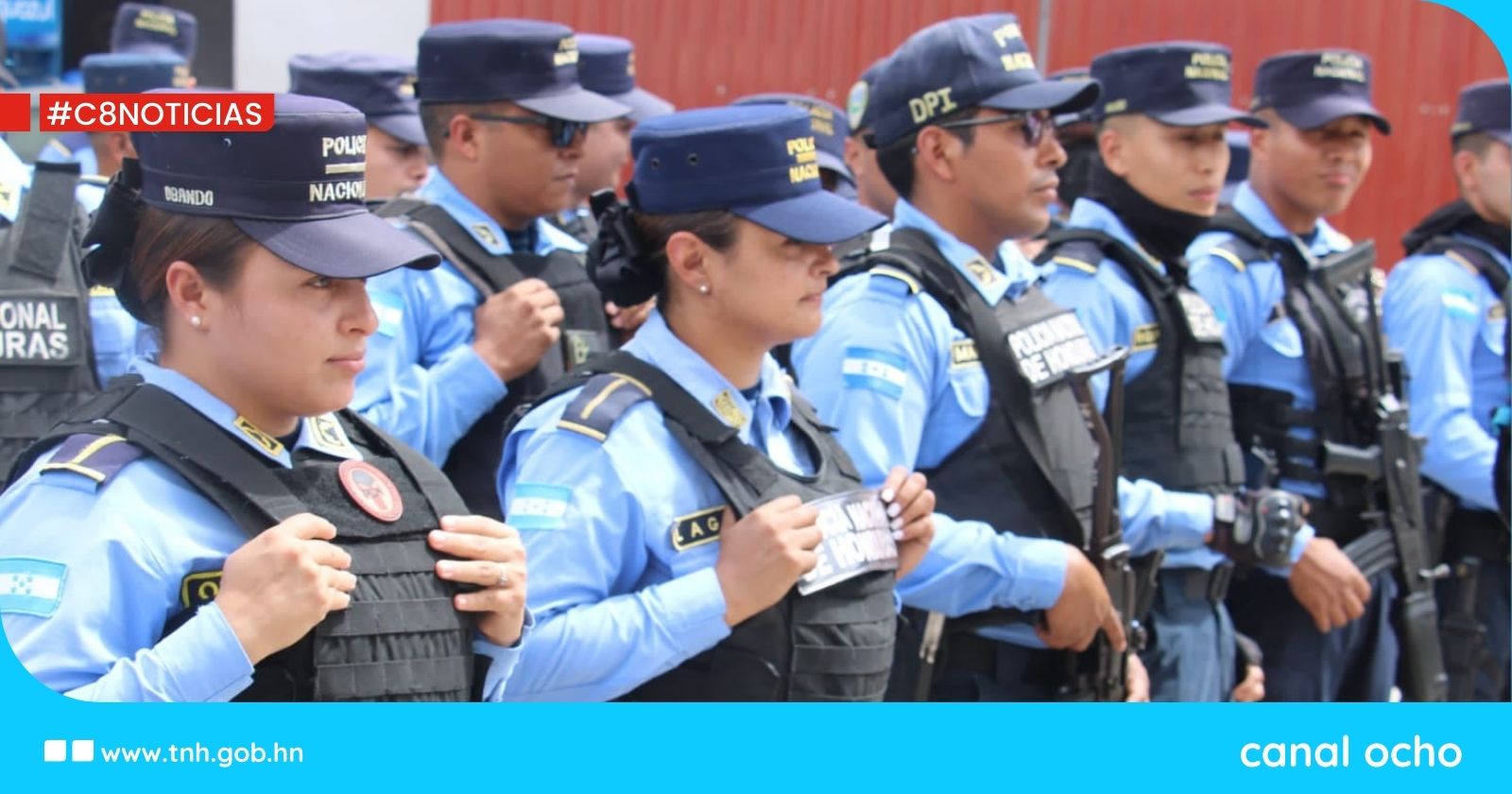 Policía Nacional recuerda prohibición de portar armas durante proceso electoral