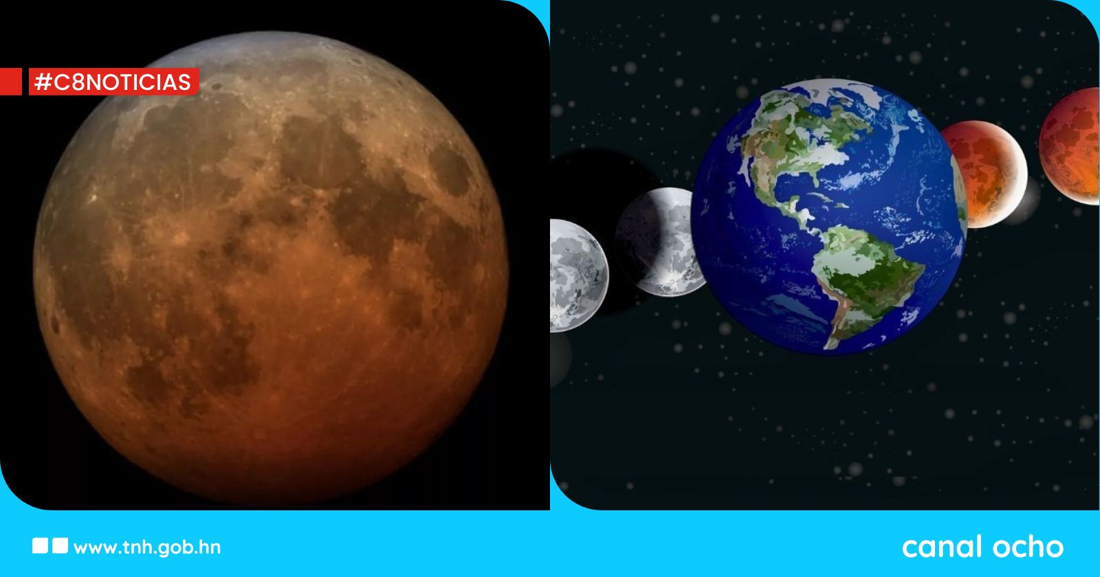 Honduras se prepara para el primer eclipse total de Luna en el 2025