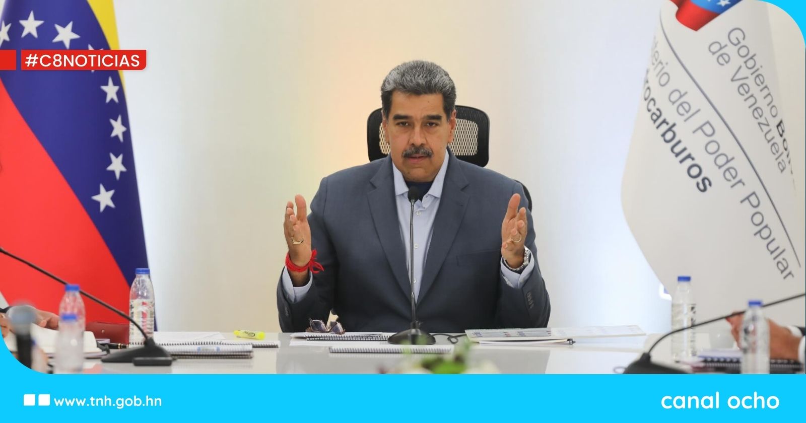 Nicolás Maduro declaró que Venezuela está abierta a recibir inversionistas internacionales