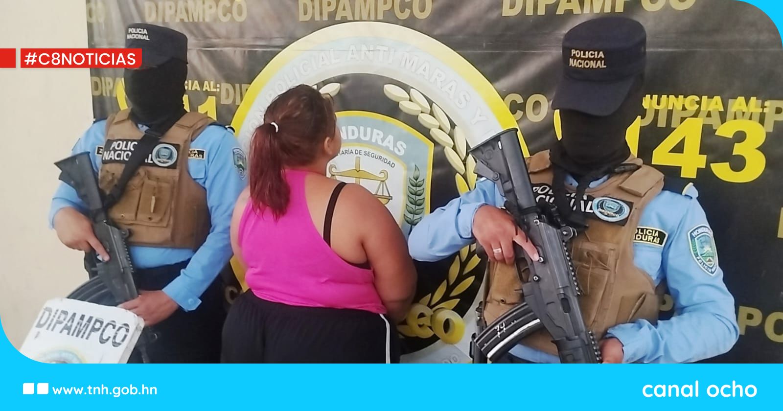 Dipampco detiene a alias «La Colocha» por extorsión