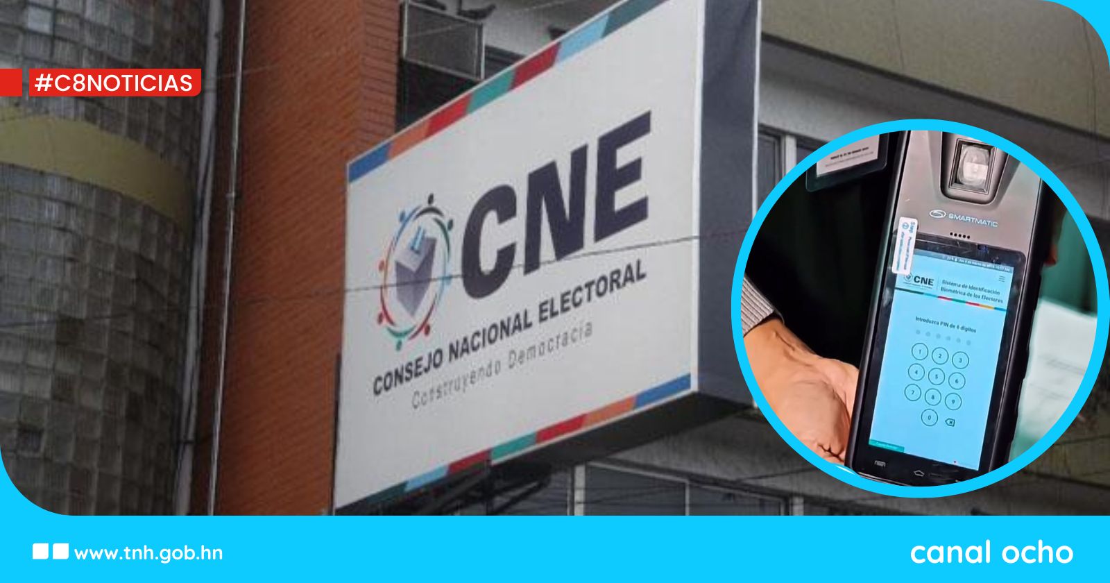 CNE exige al MP actuar de oficio contra quienes planifiquen no utilizar dispositivo biométrico