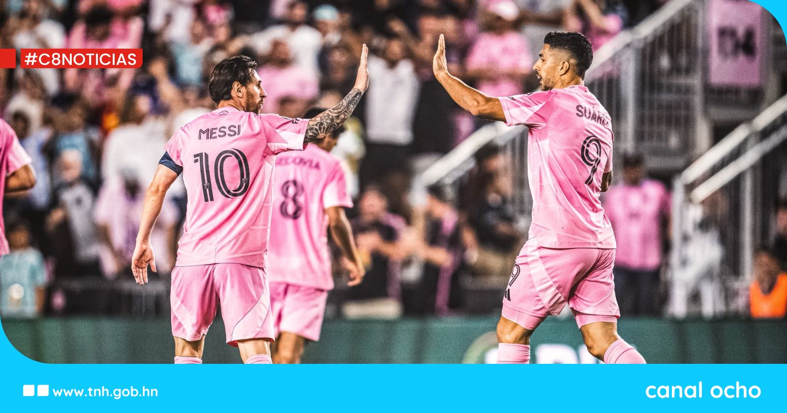 Inter Miami vence 3-1 a LAFC y avanza a semifinales de la Copa de Campeones