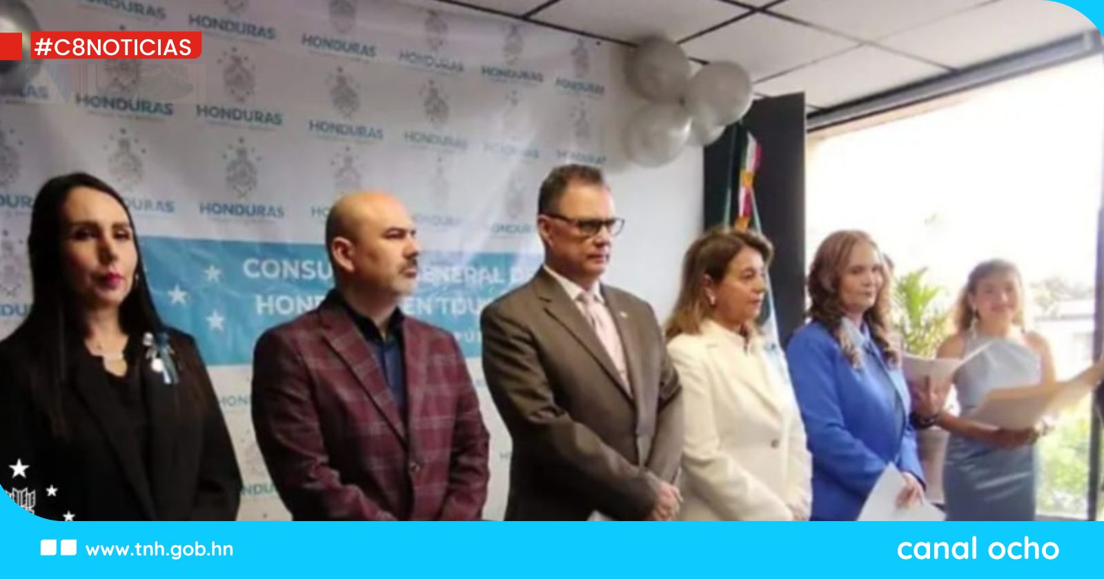 Vicecanciller Antonio García formaliza la apertura del Consulado General de Honduras en Tijuana, México