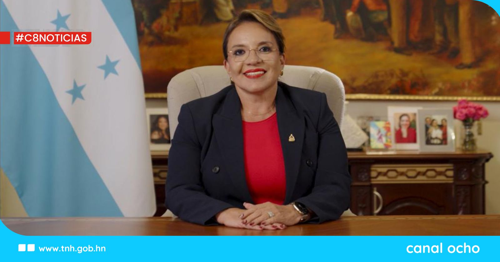 Presidenta Xiomara Castro reafirma su compromiso con los trabajadores en mensaje del 1 de mayo