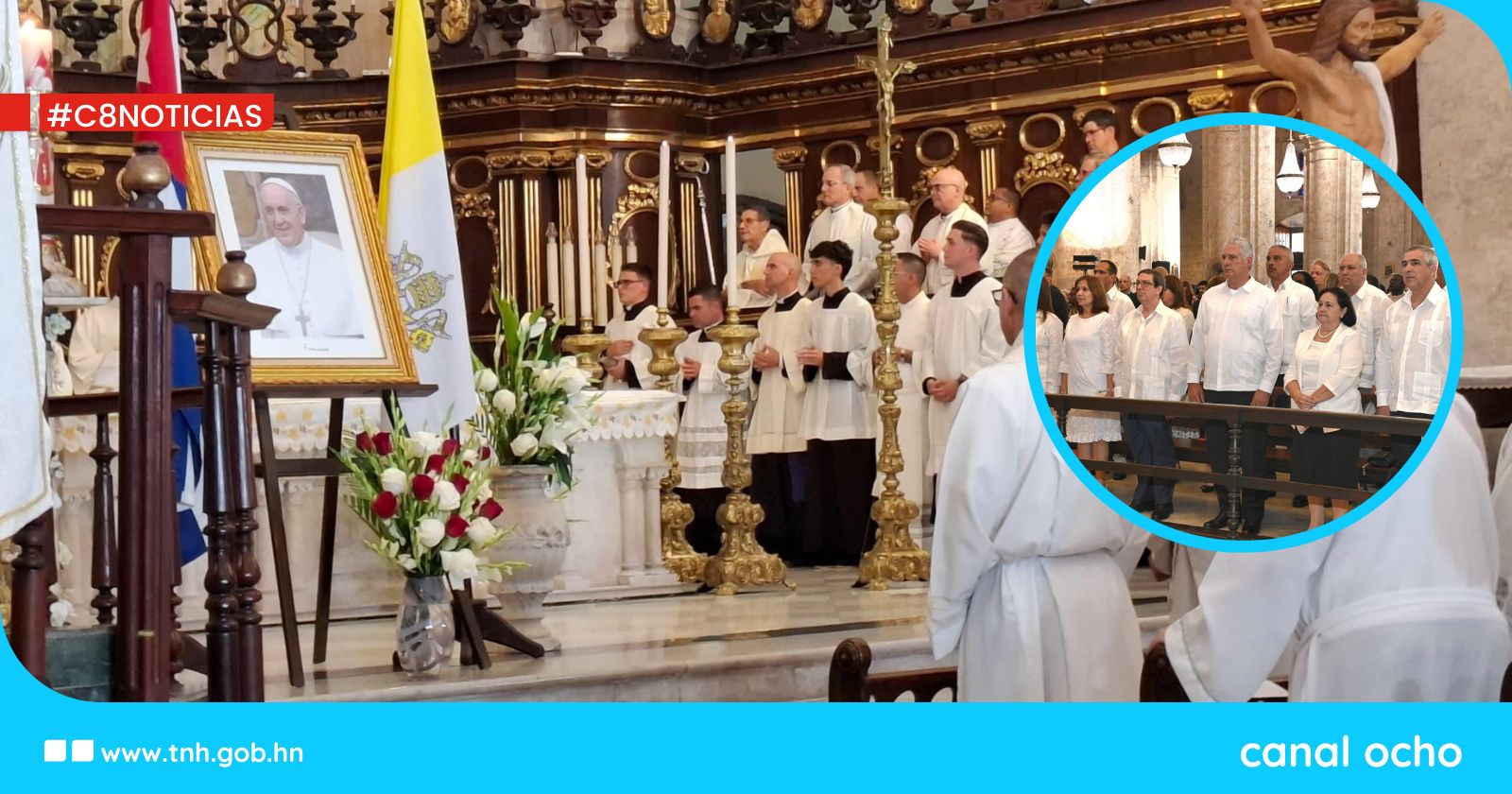 Cuba recuerda la oposición del papa Francisco a las sanciones unilaterales