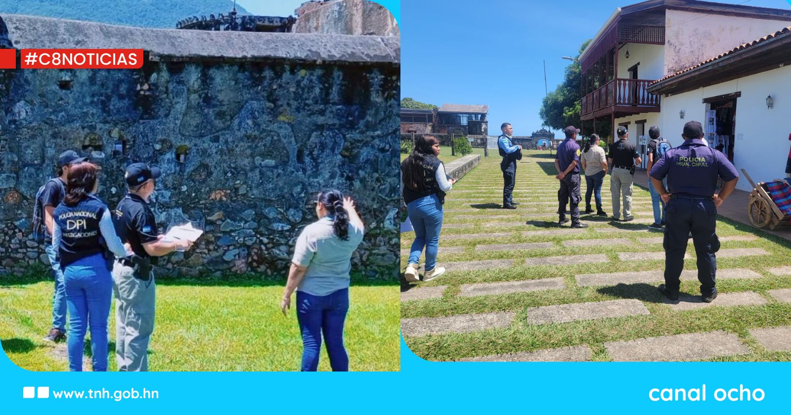 Inspeccionan condiciones físicas de la Fortaleza de Santa Bárbara en Trujillo