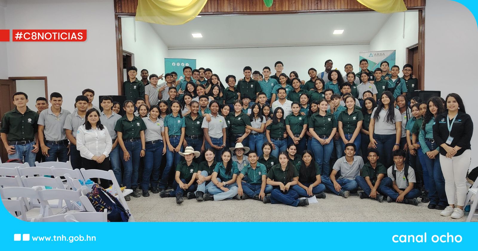 ARSA capacita a estudiantes del Centro de Innovación Tecnológico Agrícola en Comayagua