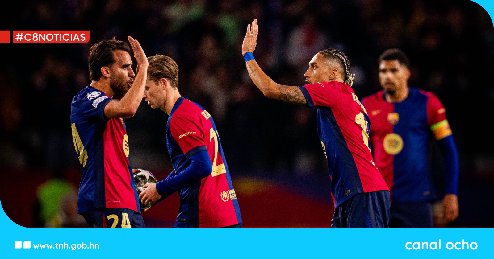 Barcelona e Inter empatan 3-3 en un duelo épico de semifinales de Champions