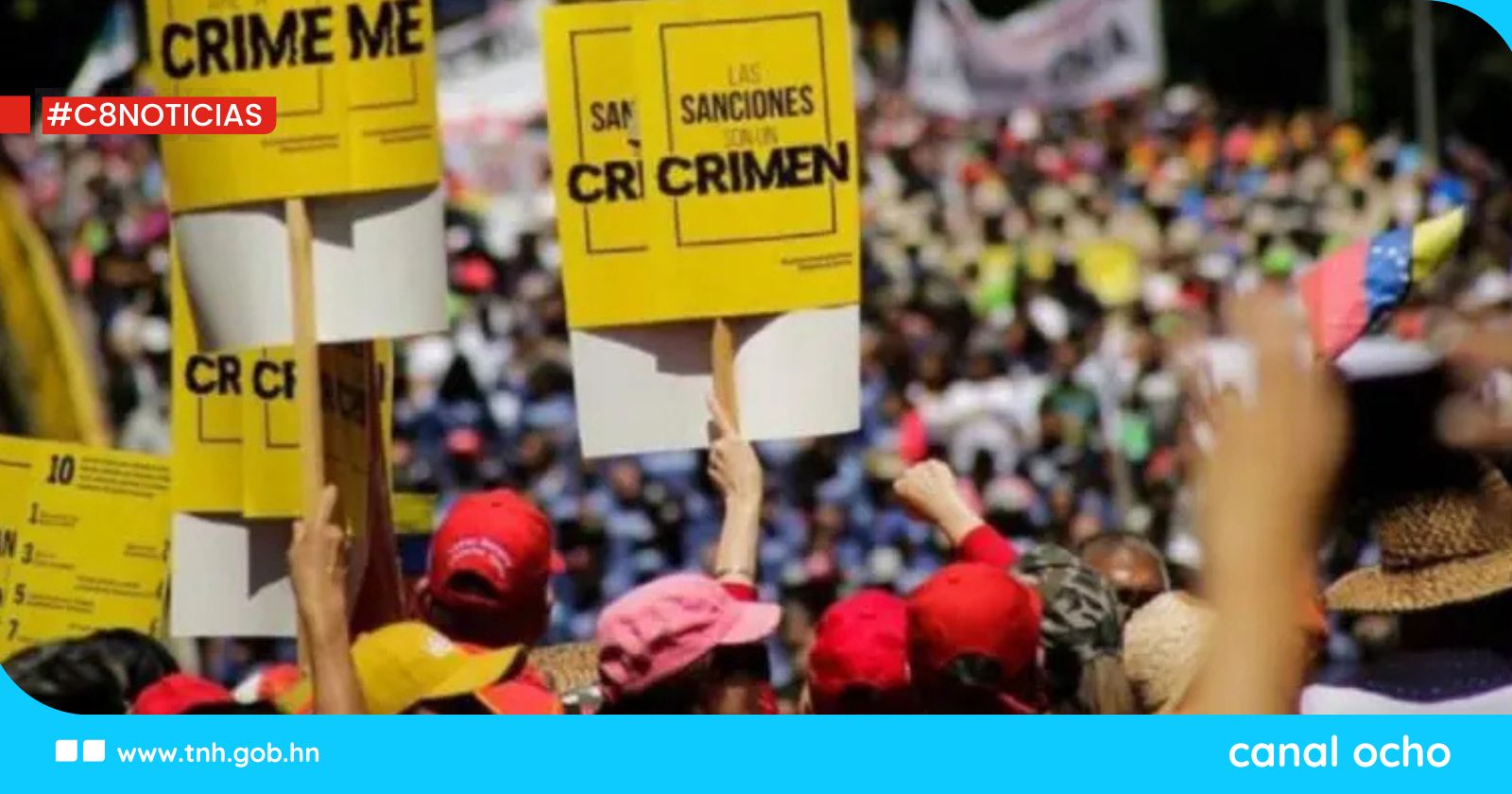 Encuesta: 91% de los venezolanos rechaza las sanciones de EE.UU.