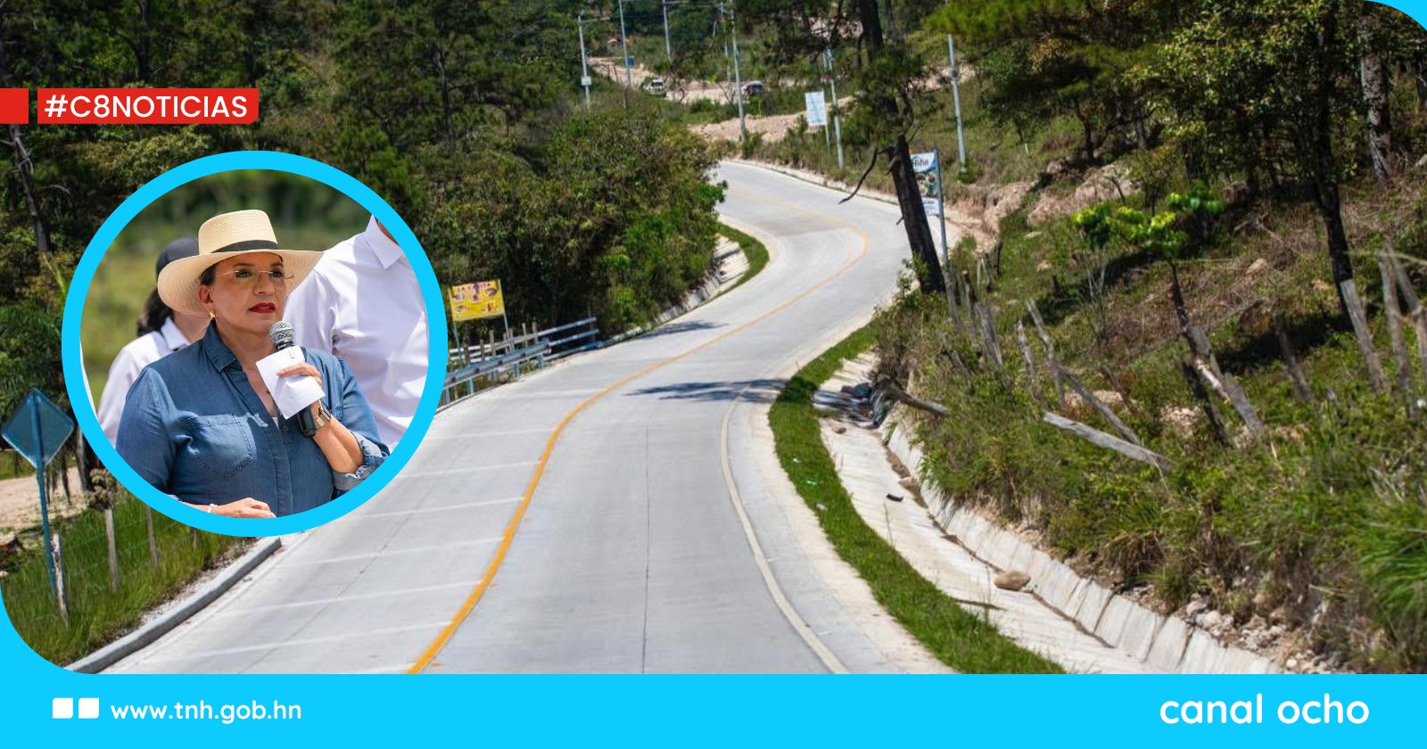 Mandataria Xiomara Castro: cada obra que estamos inaugurando es una derrota contra la corrupción