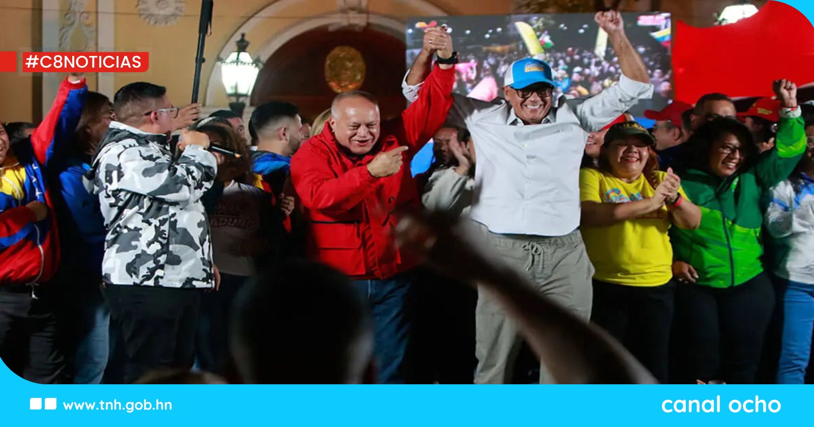 Arrollador triunfo de la revolución bolivariana