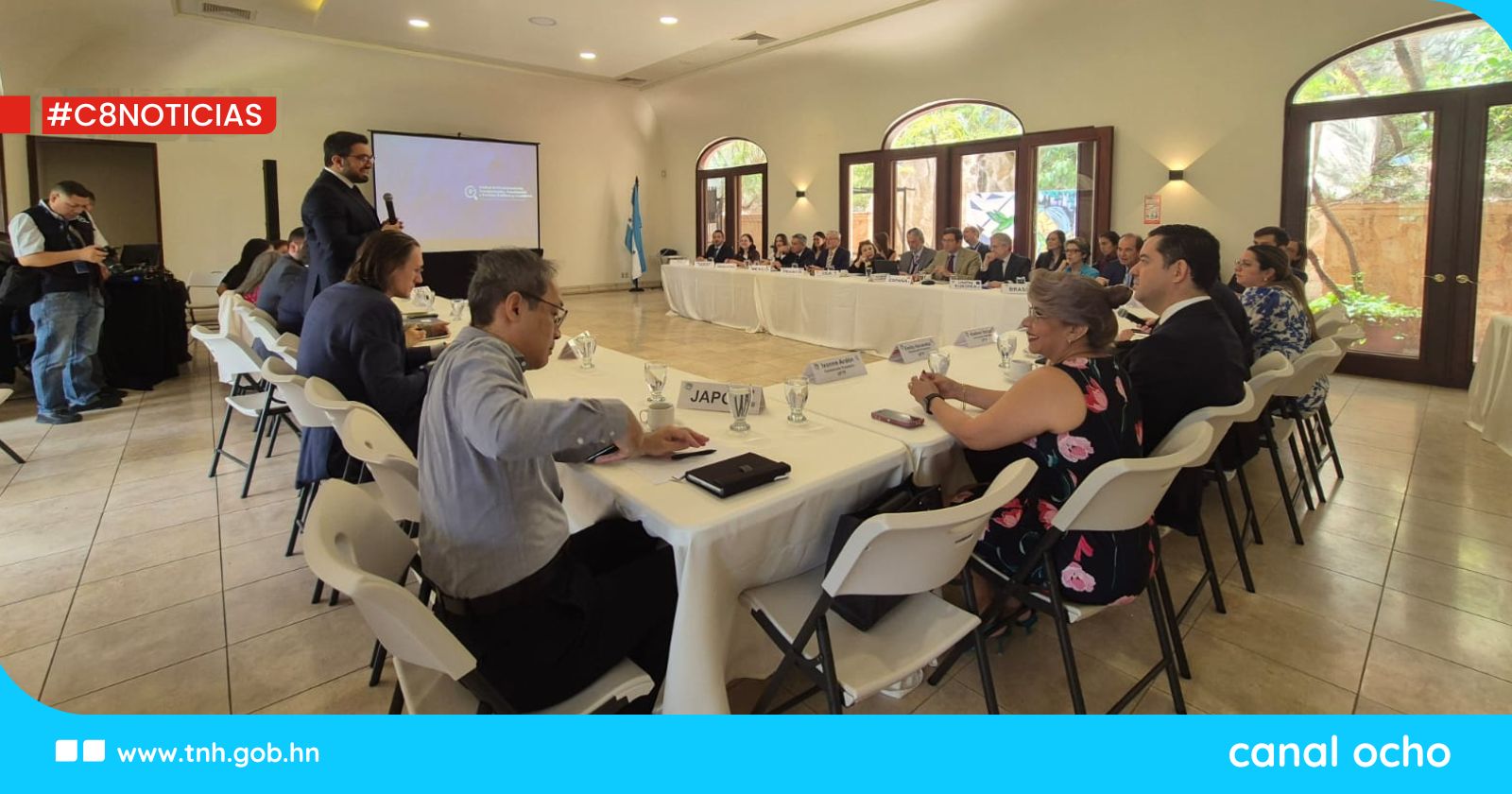 UFTF dialoga con Jefes de Misión del G16+ sobre avances y retos rumbo a elecciones generales 2025
