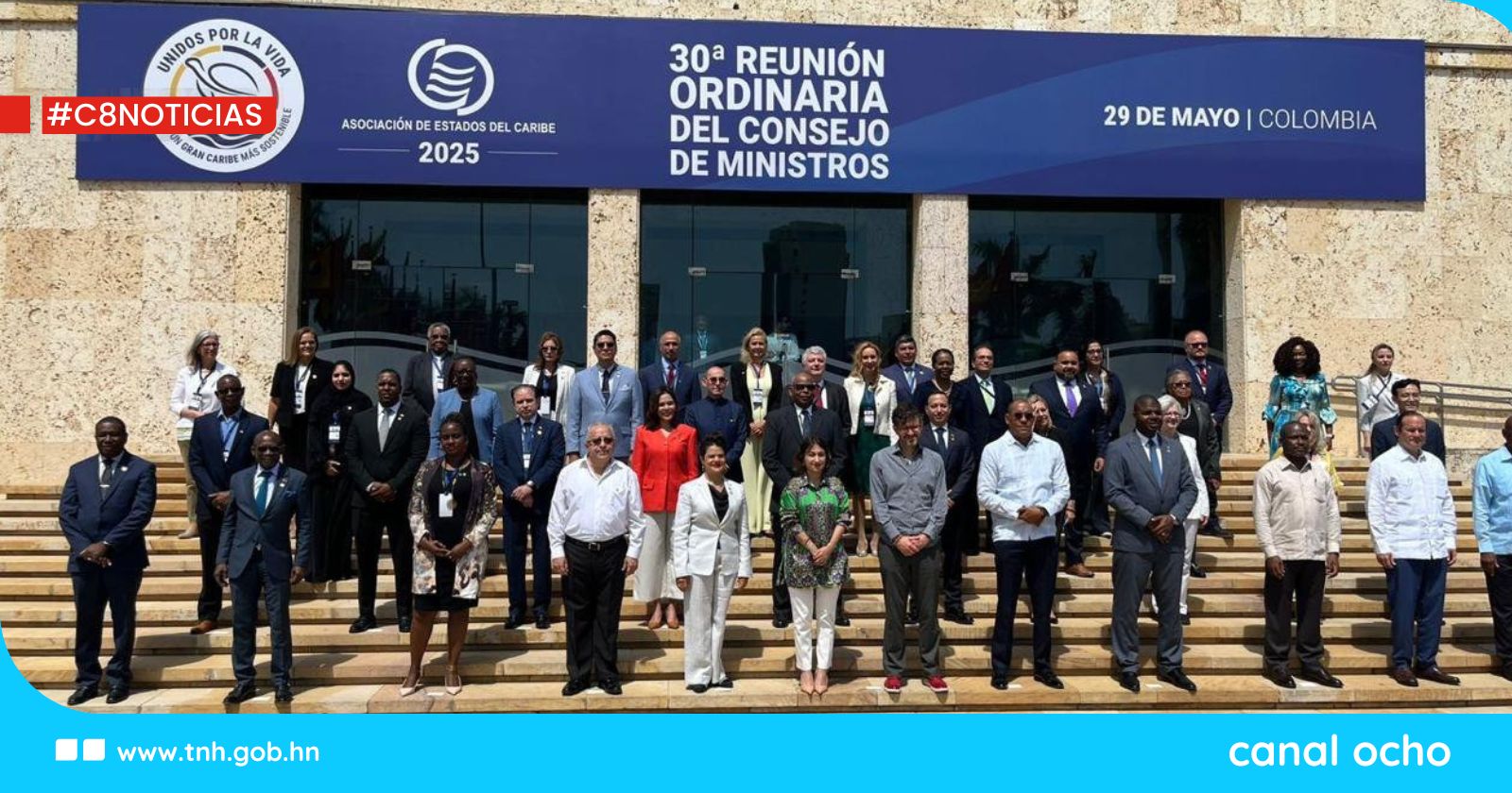 Honduras participa en la 30ª Reunión Ordinaria Ministerial de la Asociación de Estados del Caribe