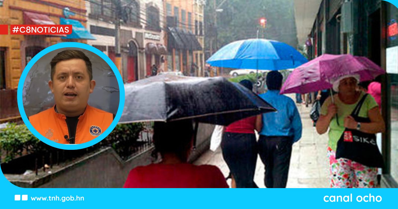 Víctor Ortega destaca lluvias copiosas en Tegucigalpa tras prolongada sequía