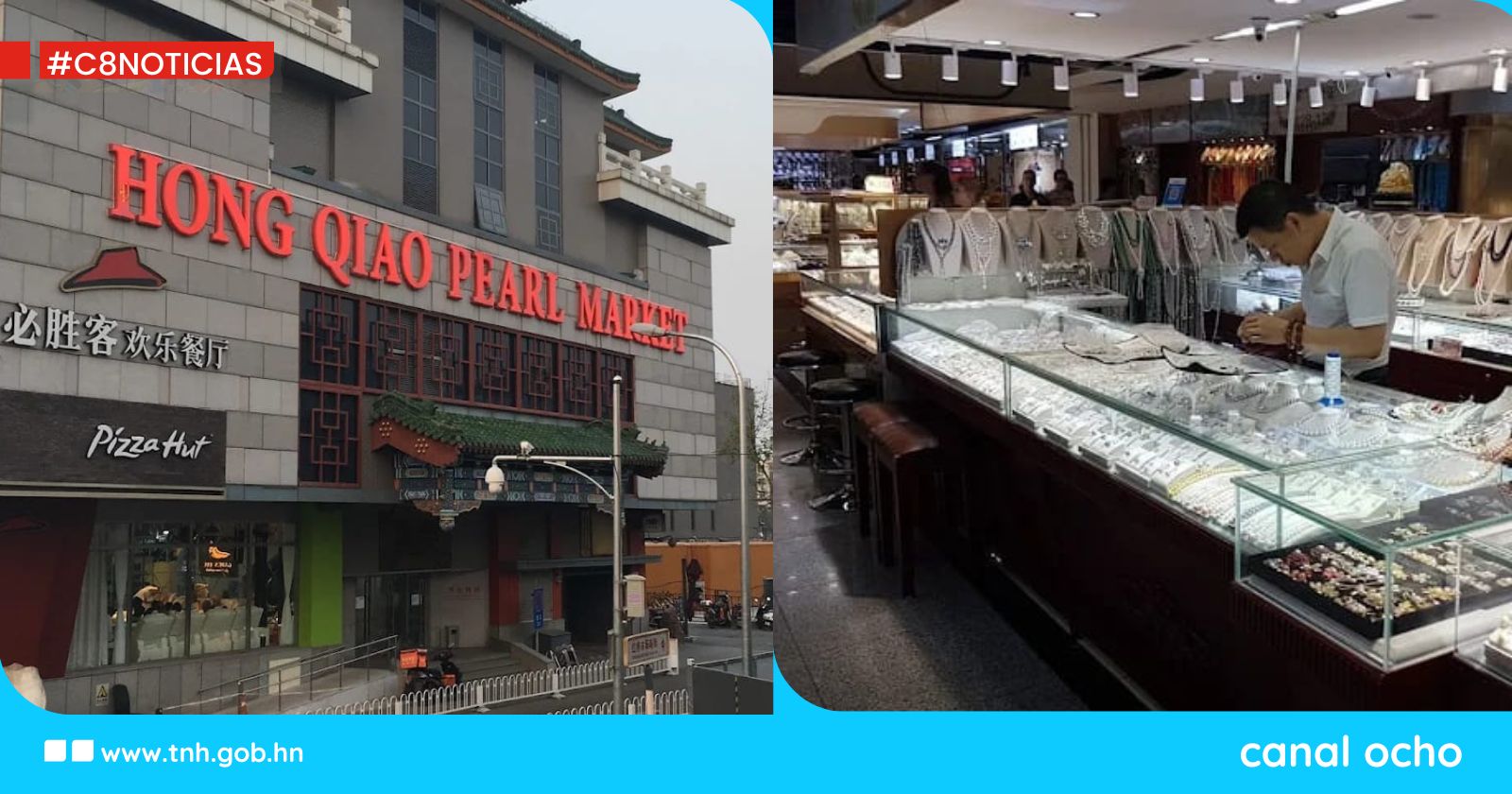 Mercado de las Perlas en Beijing, un tesoro cultural que atrae al mundo desde 1979