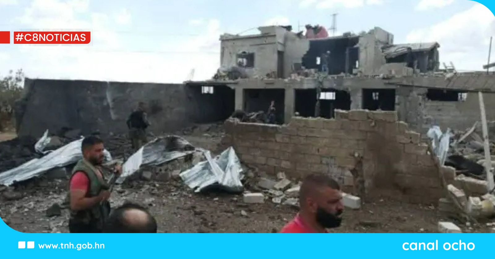 Israel bombardea Damasco, Siria pide represalia contra el ataque