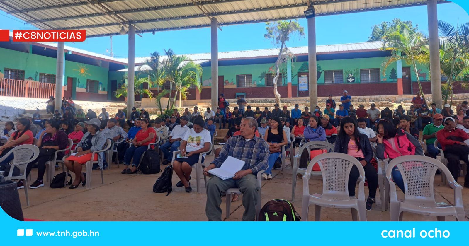 INA brinda atención directa a más de 100 indígenas lencas en Opatoro, La Paz