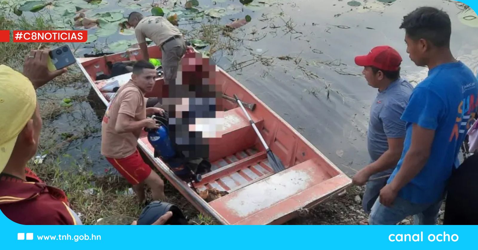 Cuerpo de Bomberos: mueren dos personas tras naufragio de embarcación en el Lago de Yojoa