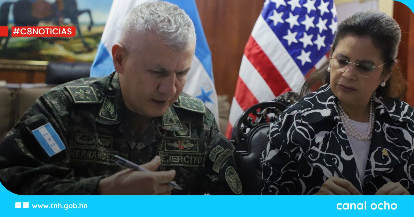 EE. UU. reconoce logros de Honduras en incautación de droga bajo gestión de Rixi Moncada