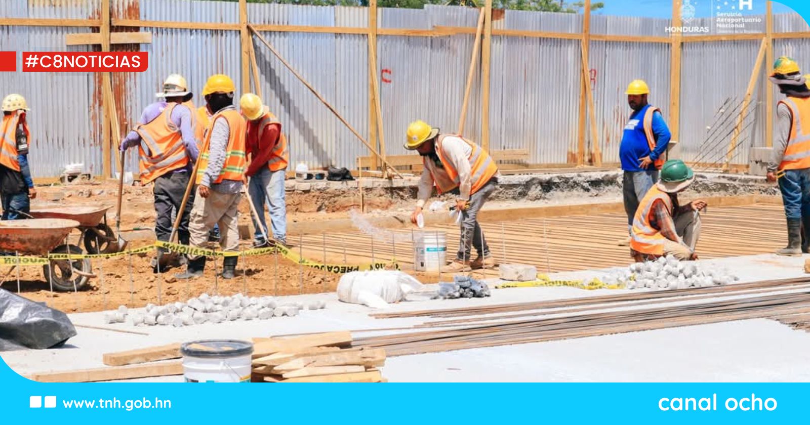 Malcolm Stufkens supervisa avances en la modernización del Aeropuerto de Roatán