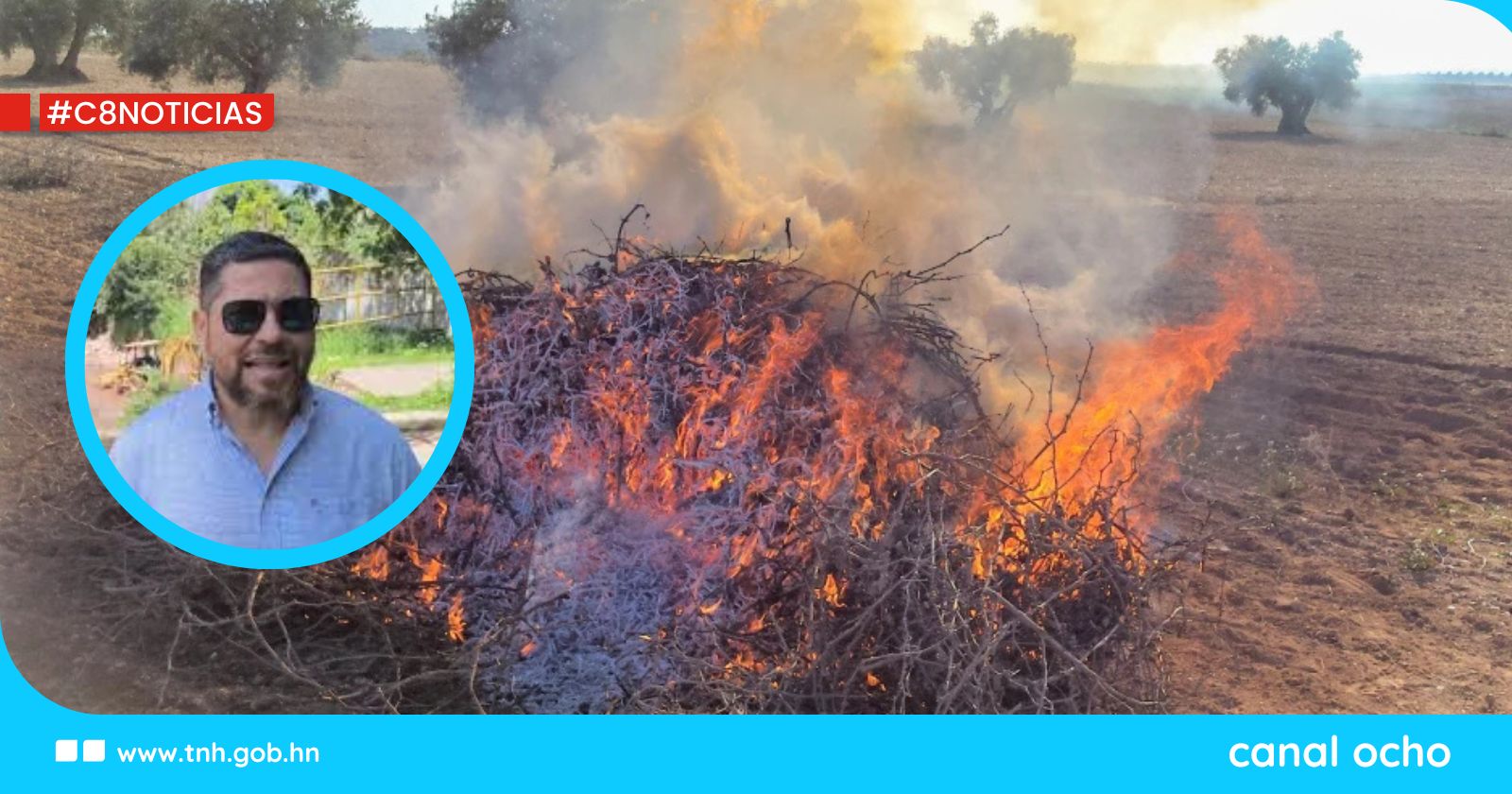 Quemas agrícolas disparan incendios forestales antes de la lluvia, advierten desde la AMDC
