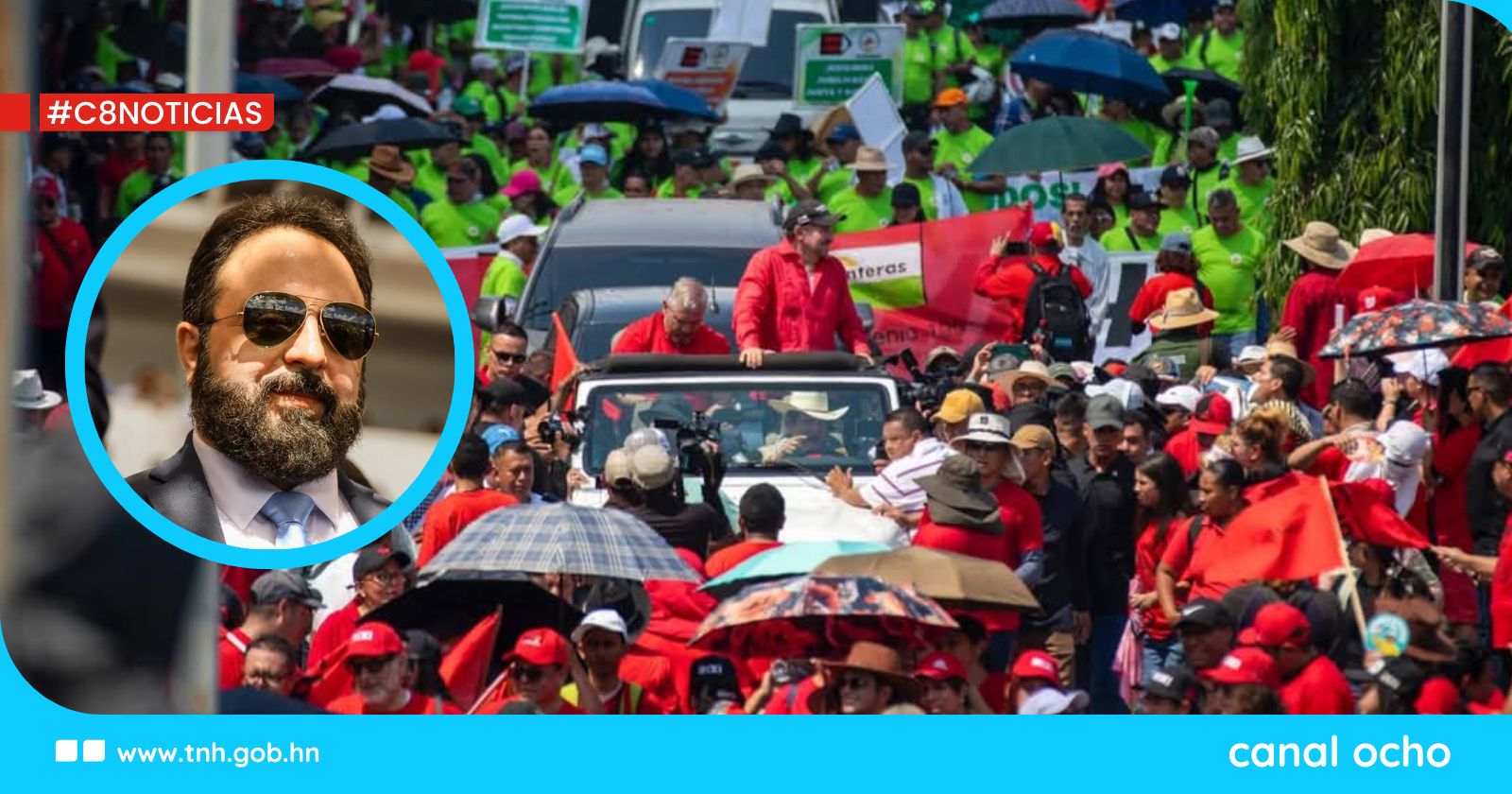 Luis Redondo envía mensaje de reconocimiento a la clase trabajadora en el Día del Trabajo