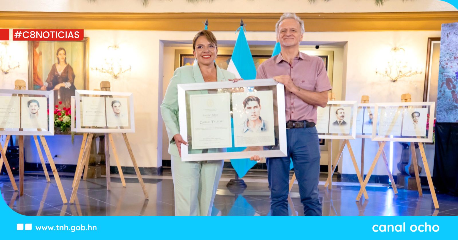 Giorgio Trucchi recibe el premio “Lorenzo Zelaya” y dedica el reconocimiento al pueblo hondureño