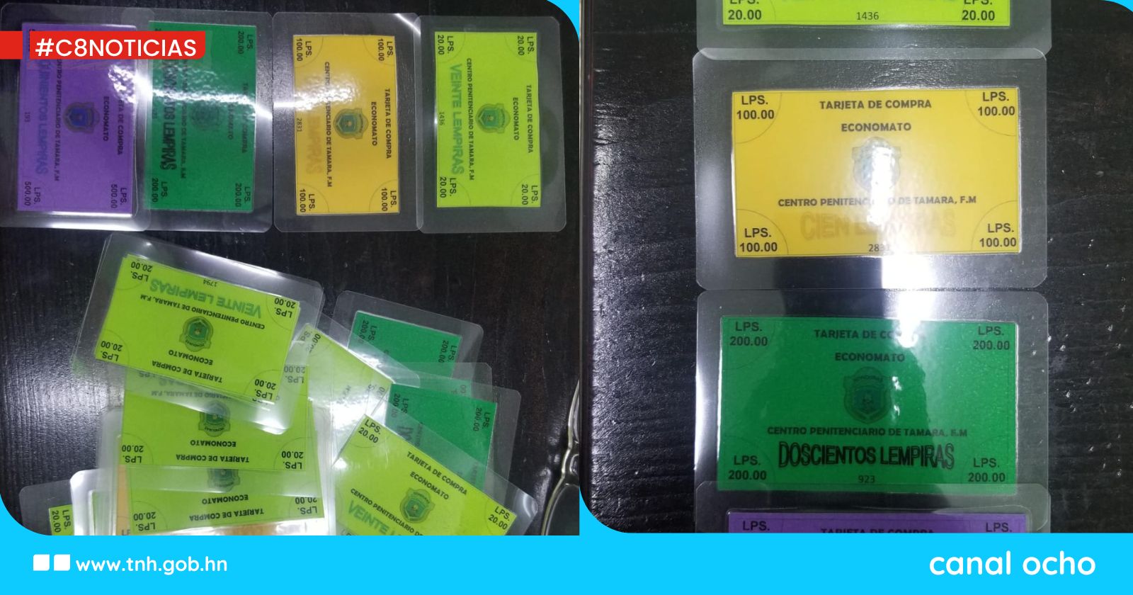 Centro Penal de Támara digitaliza compras internas con tarjetas electrónicas