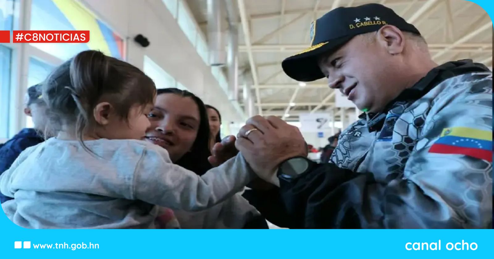 Cabello: mafia de la derecha fascista intentó extorsionar a padres de niña venezolana secuestrada por EE. UU.